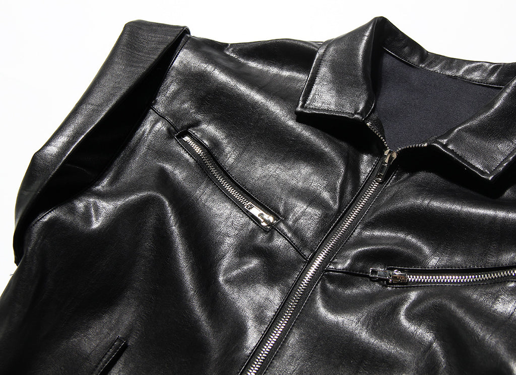 Combinaison PU Cuir Taille Cintrée – Coupe Slim & Silhouette Sculptée