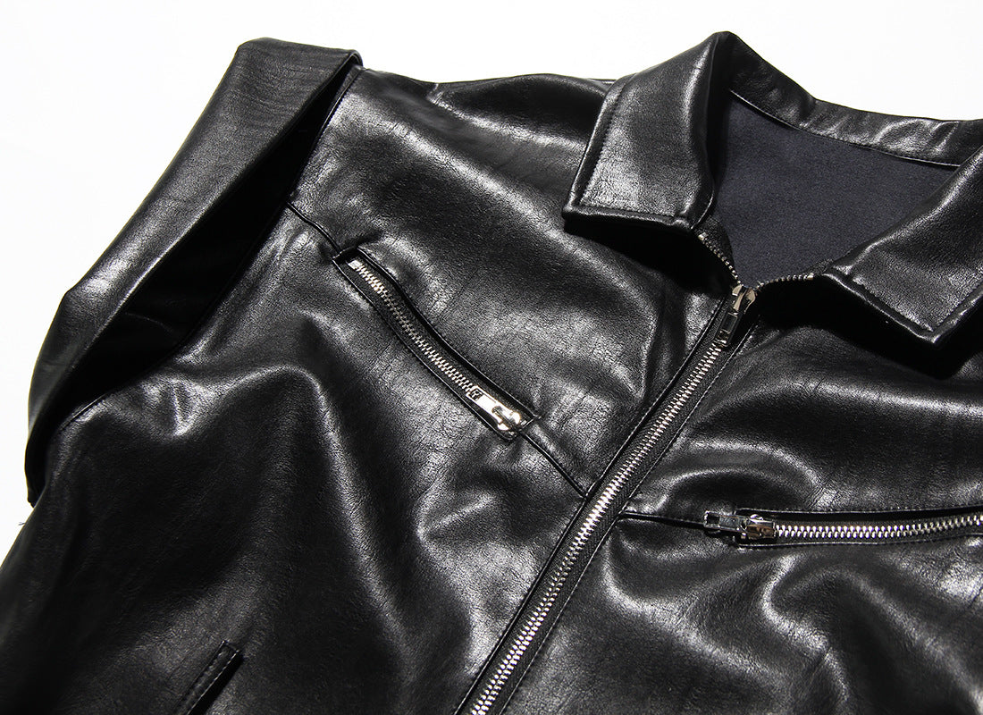 Combinaison PU Cuir Taille Cintrée – Coupe Slim & Silhouette Sculptée