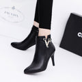 Boots Martin Style British — Talon Haut & Découpes V