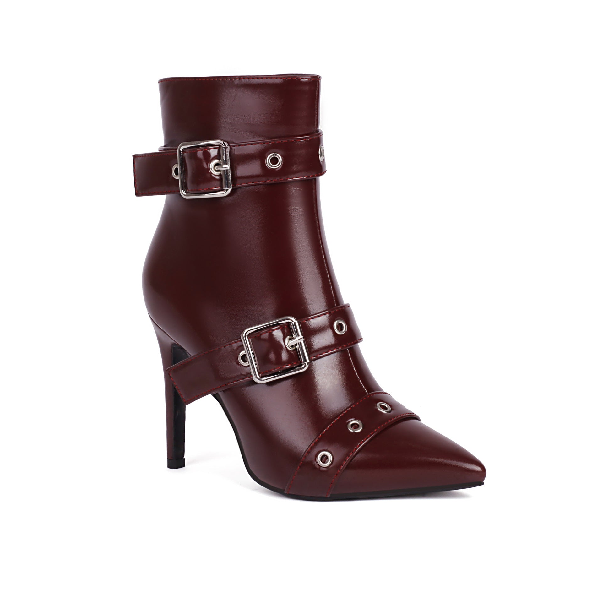 Bottines Stiletto Femme Talon Aiguille – Grandes Tailles 34-48