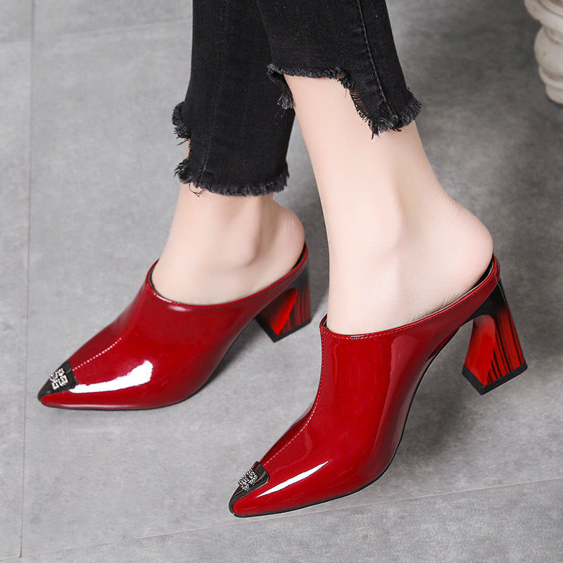 Escarpins Bout Fermé Talon Haut — Élégance Casual